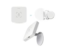 Helilyco Capteur de présence humaine Zigbee avec détection de luminance et de distance pour Tuya, Life et Z2M Domotique 6 x 6 x 4 cm ABS blanc