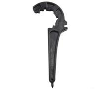 Helilyco Clé à poignée ergonomique pour démontage rapide de l'écrou 63 mm | Six tailles incluses, finition en oxyde noir, prise en main confortable, idéal pour les espaces restreints, outil portable