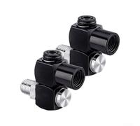 Helilyco Connecteur de compresseur d'air en métal 1/4 NPT Compresseur d'air | Idéal pour les ateliers étroits, les outils de garage, les routes flexibles, les manœuvres faciles, pour économiser de