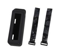 Helilyco Coque de protection en silicone pour Anker Prime 27650 mAh Power Bank, portable avec poignée et crochets Noir