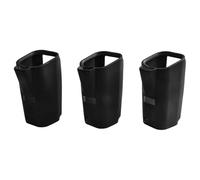 Helilyco Coque de protection en silicone pour caméra EufyCam S3 Pro - Installation facile - Pour caméra de sécurité intérieure et extérieure - Noir