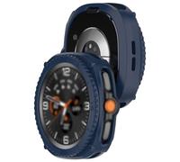 Helilyco Coque de protection en TPU Hollow Armor Watch8 pour Classic 47 mm avec échelle pour bague, légère et résistante aux chocs, blanc