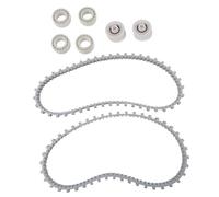 Helilyco Courroie et roue de guidage de rechange Dolphin M500 M400 pour DX4 pour DX3 M200 pour nettoyeur de piscine Pentair Prowler 820 830 Wave