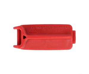 Helilyco Couvercle de borne de batterie pour dérailleur eTap AXS 12 vitesses, rouge pour capuchon de rechange avec matériau BaSO4, composants Snug Cycling (émetteur)
