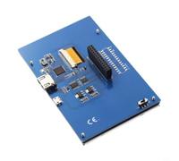 Helilyco Écran tactile LCD 5" 800 x 480 résistif Pi | Écran tactile résistif à 4 fils, contrôle du rétroéclairage, 121 x 78 mm, moniteur PC secondaire, compatible avec Pi 1/2/3