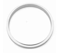 Helilyco Entretoise de filtre à air en aluminium de 2,5 cm pour Holley pour Edelbrock Riser, compatible avec les moteurs SBC 350 et 302, argent