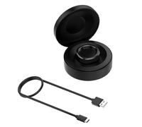Helilyco Étui de chargement portable RingConn pour Ring, boîte de rangement de voyage 590 mAh avec station d'accueil 70 mA, coque rigide pour protection, câble USB inclus, noir