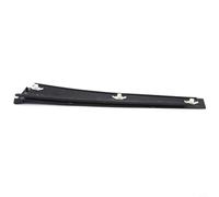 Helilyco Garniture de pilier avant gauche B pour Ford Focus 2002-2012, panneau de protection de colonne de porte côté conducteur, remplace 7N11N20899AA, ABS noir