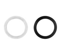 Helilyco Joint de culasse en silicone pour De'Longhi pour machines à expresso Dedica EC680 EC685 EC695, joint d'étanchéité résistant à la chaleur pour pièce de rechange à anneau, noir
