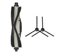 Helilyco Kit brosse rouleau et brosse latérale compatible avec A30 pour robot Pro pour aspirateur et serpillère, nylon pour pièces de rechange, nettoyage efficace des coins