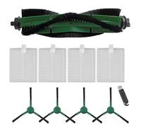 Helilyco Kit d'accessoires de rechange, pour Roomba 105, Vac 105, Combo Q011, pièces haute efficacité pour nettoyage quotidien en profondeur et entretien de la ventouse (A)