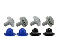 Helilyco Kit de connecteurs de buse d'entrée de piscine pour tuyau Intex de 32 mm de diamètre avec connecteurs et grilles pour un réglage facile des piscines