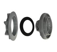 Helilyco Kit de raccord de tuyau de piscine fileté avec écrou de crépine et rondelle, compatible avec pompes Intex 26341W 26345W 26375EH Entretien de piscine