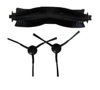 Helilyco Kit de remplacement pour aspirateur robot Medion X20 SW+ X21 SW+ avec 1 brosse principale et 2 brosses latérales pour modèles MD 11415 MD 11500