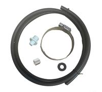Helilyco Kit de serrage de selle avec écrou de compression et tube pour pièces de chlorinateur Hayward CL200, CL220, CLX220GA Blanc