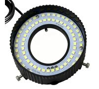 Helilyco Lampe Microscope Numérique avec 72 LED Réglables USB Alimenté HD pour Ring Lamp Réparation Téléphone Inspection Industrielle Noir