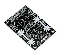 Helilyco LM317 LM337 Carte d'alimentation CC réglable pour double | Circuit imprimé 50 x 70 mm, régulation de ligne 0,01 %, protection contre les courts-circuits et thermiques
