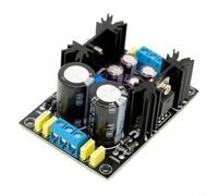 Helilyco LM317 LM337 Carte d'alimentation CC réglable pour double | Circuit imprimé 50 x 70 mm, régulation de ligne 0,01 %, protection contre les courts-circuits et thermiques