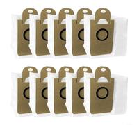 Helilyco Lot de 10 sacs à poussière jetables pour aspirateur Switchbot, pièces de rechange, compatibles avec aspirateur robot Switchbot, sacs à poussière jetables pour le nettoyage de la maison