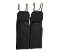 Helilyco Lot de 2 ceintures élastiques réglables sans boucle en tissu Oxford et fermeture à crochet en métal pour un soutien discret pendant le mouvement