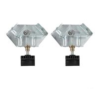 Helilyco Lot de 2 colliers de serrage d'angle en acier inoxydable à angle droit de 90 degrés, étau réglable, travail du bois, soudage, encadrement, bricolage, ensemble mixte (A)