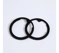 Helilyco Lot de 2 joints d'étanchéité en silicone pour Breville pour Barista Express 870XL pour meuleuse Pro Touch pour Pro Touch Grinder pour Pro, joint de bavure supérieure noir