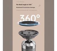 Helilyco Lot de 2 limes électriques rechargeables pour enlever les peaux | LED pour affichage de la batterie, réglages réglables, liberté sans fil, élimination efficace des callosités