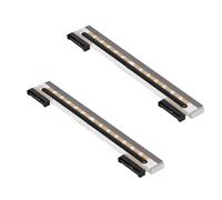 Helilyco Lot de 2 têtes d'impression thermiques P1115690 203 dpi compatibles avec imprimante d'étiquettes Zebra ZD220 ZD230 ZD888, remplacement longue durée de vie en métal ABS