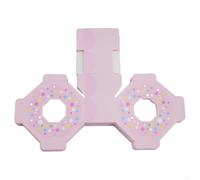 Helilyco Lot de 20 boîtes à bonbons pour mariage, anniversaire, fête prénatale - Rose et champagne