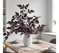 Helilyco Lot de 4 branches de feuilles d'érable artificielles de 40 à 60 cm - Décoration d'intérieur festive d'automne pour Halloween Thanksgiving