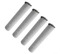 Helilyco Lot de 4 brosses à rouleaux de rechange S70 pour scooter, serpillères scellées pour sols durs, facile à installer, lot de 4