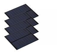 Helilyco Lot de 4 modules polycristallins 5 V 230 mA pour mini panneau solaire 100,8 x 82,5 mm