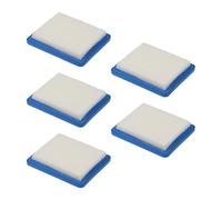 Helilyco Lot de 5 filtres à air pour tondeuse à gazon HRB216, HRB217, HRR216, HRX217 Series Bleu/blanc