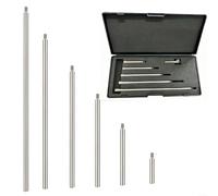 Helilyco Lot de 6 tiges d'extension pour indicateur numérique 30-150 mm 4-48 filetage pour test de jauge à cadran
