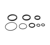 Helilyco Lot de 8/16 joints d'air pour amortisseur de vélo pour amortisseur FOX, pour DHX5.0 RP23 CTD DPS FOAT RPL, O-for Ring, noir