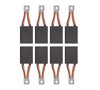 Helilyco Lot de 8 balais de charbon moteur 5 kW L8 pour chariot de tourisme, kit de rechange, pièce 102938601