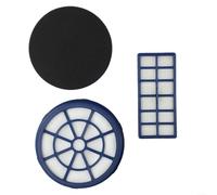 Helilyco Lot de filtres de rechange pour aspirateur Hoover Breeze U81 pour filtre d'échappement pré-moteur U81 35601724, 1 filtre pré-moteur + 1 post-moteur + 1 filtre d'échappement