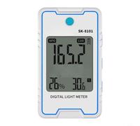 Helilyco Lux Meter SK-8101 Testeur de lumière stroboscopique numérique pour analyseur de fréquence