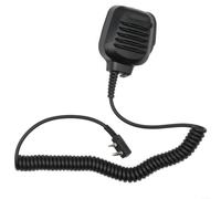 Helilyco Micro d'épaule pour Kenwood -45 pour TK-2402 pour TK-3402 NX320 | Boîtier ABS résistant aux chocs, micro haute sensibilité, audio clair et fort, pour bouton PTT, clip de ceinture pour la