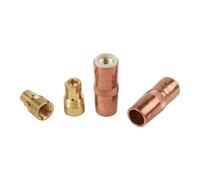 Helilyco Mig Parts Buse de rechange pour Bernard NS-5818C, D-1 Kit d'accessoires de soudage avec 2 buses, 2 diffuseurs et 10 embouts (T-023/T-030/T-035/T-045 en option)