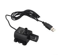 Helilyco Mini pompe pour aquarium 150L/H Montage horizontal vertical | Technologie de moteur sans balais, fonctionnement ultra silencieux sous 35 dB, corps en plastique, longue durée de vie