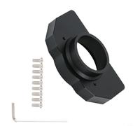 Helilyco Modding Support de roulement pour roues Logitech Racing Argent | Alliage moulé sous pression, réduit les vibrations, ajustement modulaire, améliore le centrage, finition résistante aux