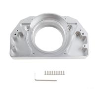 Helilyco Modding Support de roulement pour roues Logitech Racing Argent | Alliage moulé sous pression, réduit les vibrations, ajustement modulaire, améliore le centrage, finition résistante aux