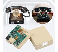 Helilyco Module convertisseur d'impulsion améliorée pour anciens téléphones rotatifs ajoute des fonctions de rappel et de touches spéciales, écran d'installation de câblage simple et fonctionne en
