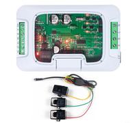 Helilyco Module de surveillance d'énergie PZEM-6L24 RS485 RTU 380 V 100 A de qualité industrielle pour mesure de tension de puissance réactive avec prise en charge du protocole (hôte + ouverture)