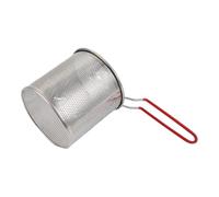 Helilyco Multi-usage pour panier à pâtes en acier inoxydable, pour grand panier vapeur de légumes pour spaghetti et Pho, poignée amovible, compatible avec casseroles moyennes, facile à nettoyer