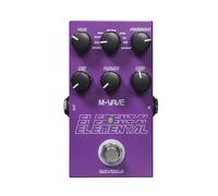 Helilyco Pédale de retard numérique avec 9 effets, temps de retard de 3000 ms, mode tap/hold, processeur d'effets de guitare en métal, paysages sonores ambiants