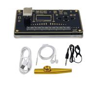 Helilyco Pédale d'effets kazoo 24 bits, interface audio 48 kHz avec plus de 60 patchs, contrôleur MIDI USB-C pour guitare électrique et chant