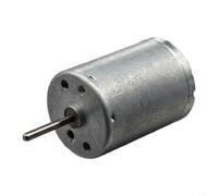 Helilyco Petit moteur RF-370 6 V Jouet DIY | Balais de carbone, 3,1 x 2,4 x 1,6 cm, bruit élevé, faible bruit, modèles de carbone