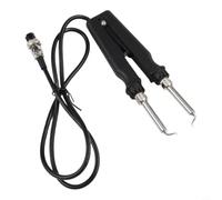 Helilyco Pince à souder double avec poignée 902 ESD pour chauffage SMD spécial coude efficace outil de soudure